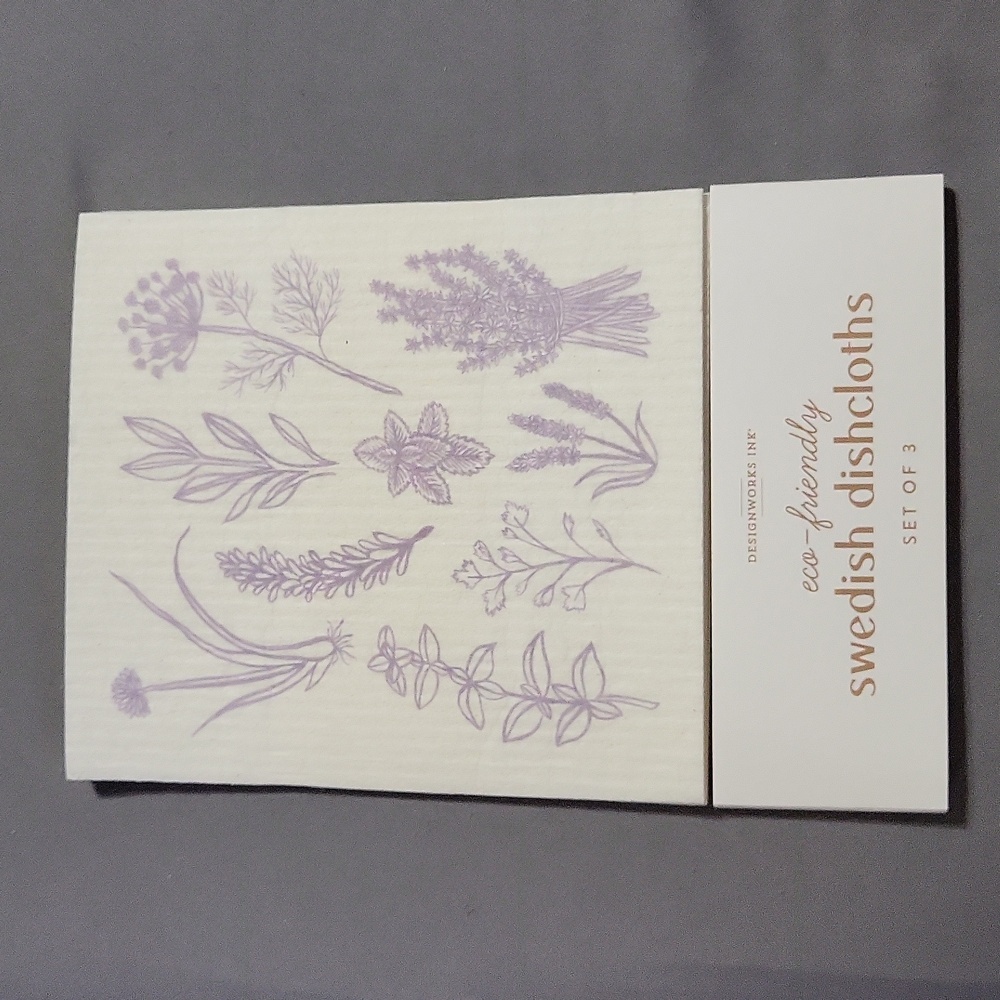 Designworks Ink, 2 sets of 3 Swedish dishcloths